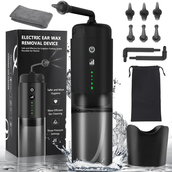 Electric Ear Cleaner Kit 4 Pressure Modes Ear Wax Removal
