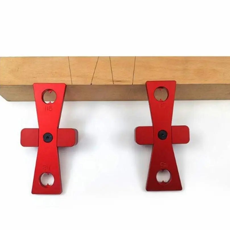 2 PCS/ Set Woodworking Dovetail Ruler Woodworking Scriber