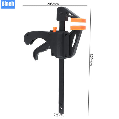 4/6 Inch F Clip with Quick Ratchet Release Speed Squeeze Clamp Clip Kit Spreader Tool