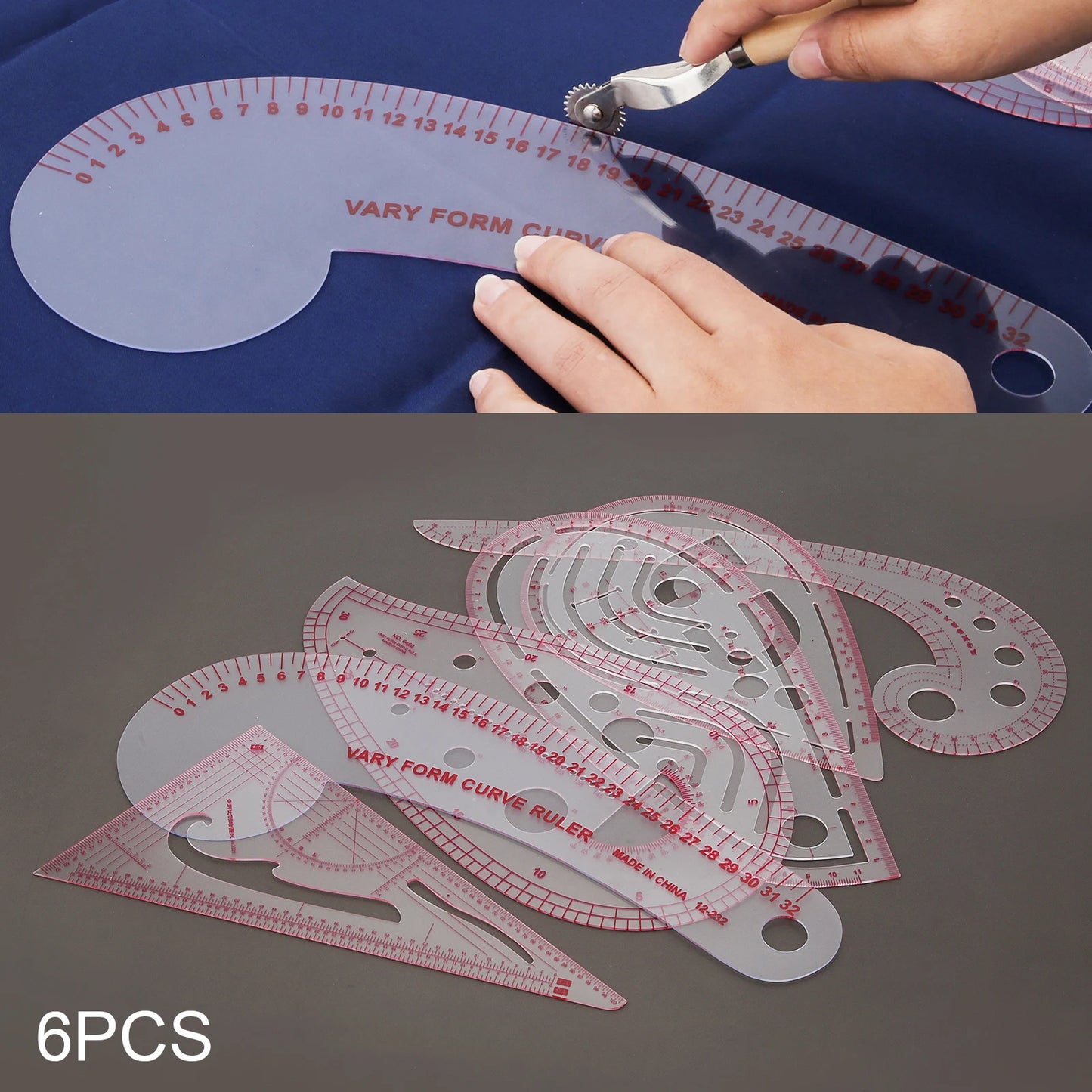 Metric Sewing Rulers Measure Tool Patchwork Tailor Rulers Set