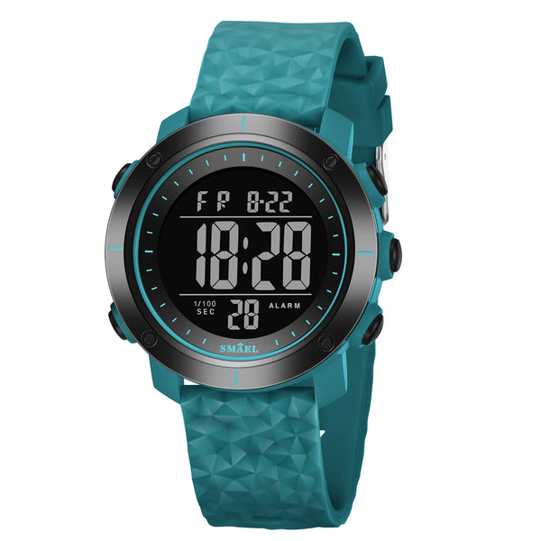 Digital Watches for Men Back Light Sports Watches LED 8107 Men's Wristwatches