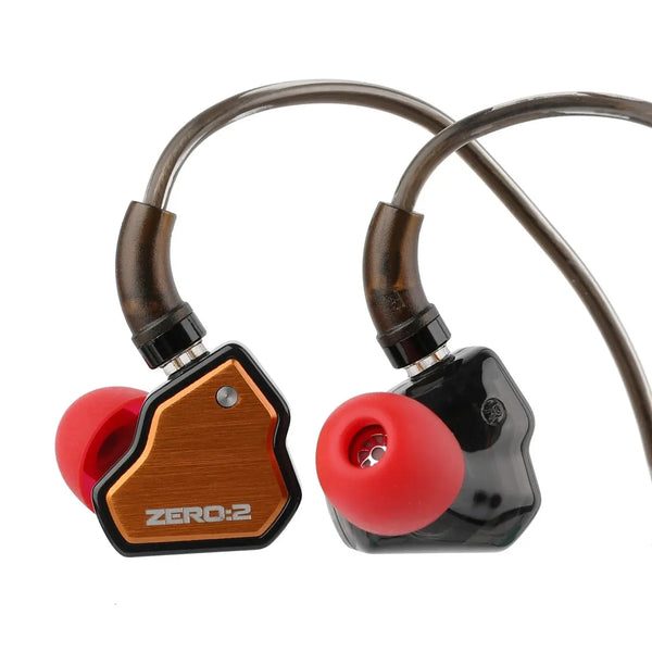 7Hz X Crinacle Zero 2 Updated 10mm Dynamic Driver IEM Wired Earbuds Earphones