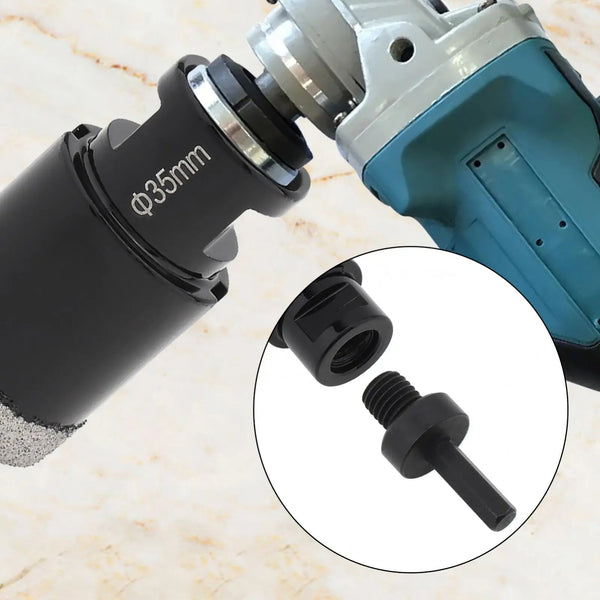Core Drill Bit Adapter M14 Thread to 3/8 Inch Hex Shank Adapter