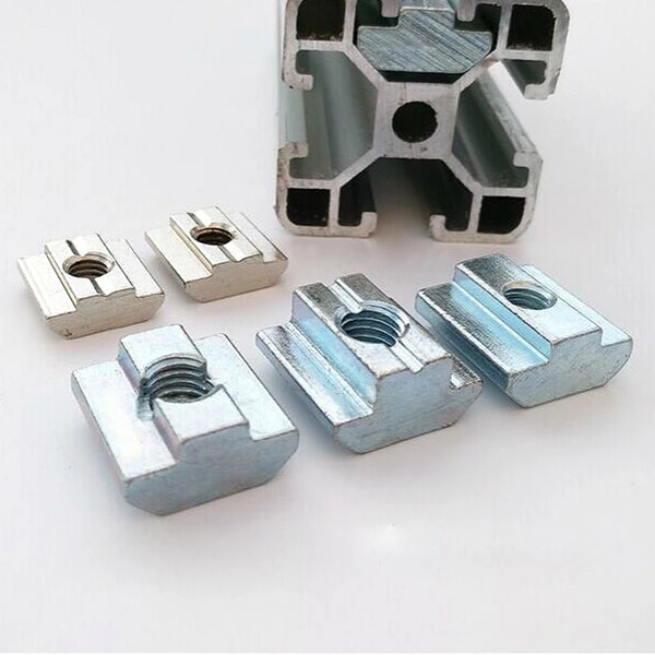 Sliding Nut with Screw Holes Nut High Galvanized Surface European Standard