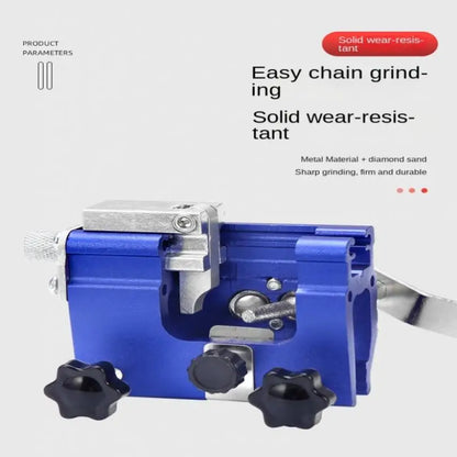 1pc Chain Saw Sharpener with 3pcs Grinding Heads