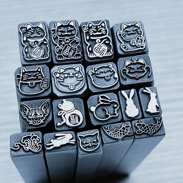 Maneki-neko Cat Rabbit Fish Design Metal Stamping Tool