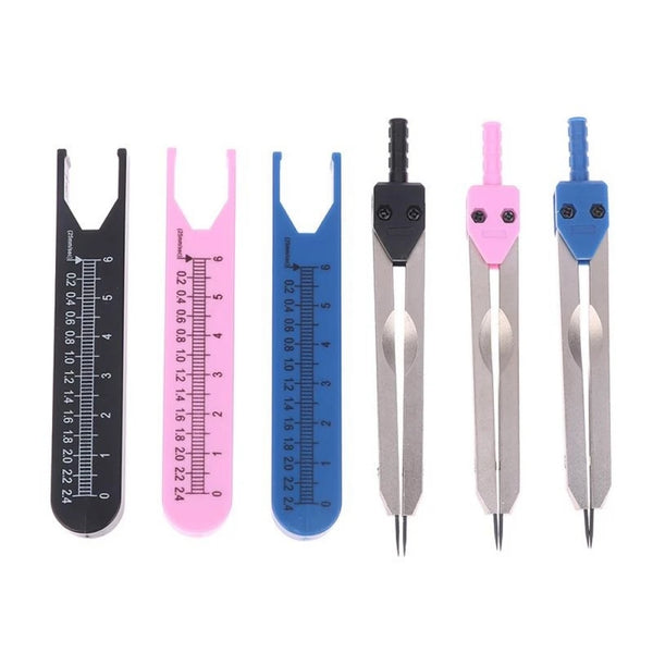 High Precision Calipers Ruler Electrocardiogram Divider Students Study Measuring Ruler Tool