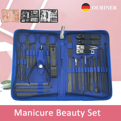 32 in 1 Manicure Pedicure Kit Manicure Set Professional Pedicure Tools Set  for Women