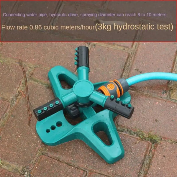 360 Degree Automatic Rotating Garden Lawn Water Sprinkler