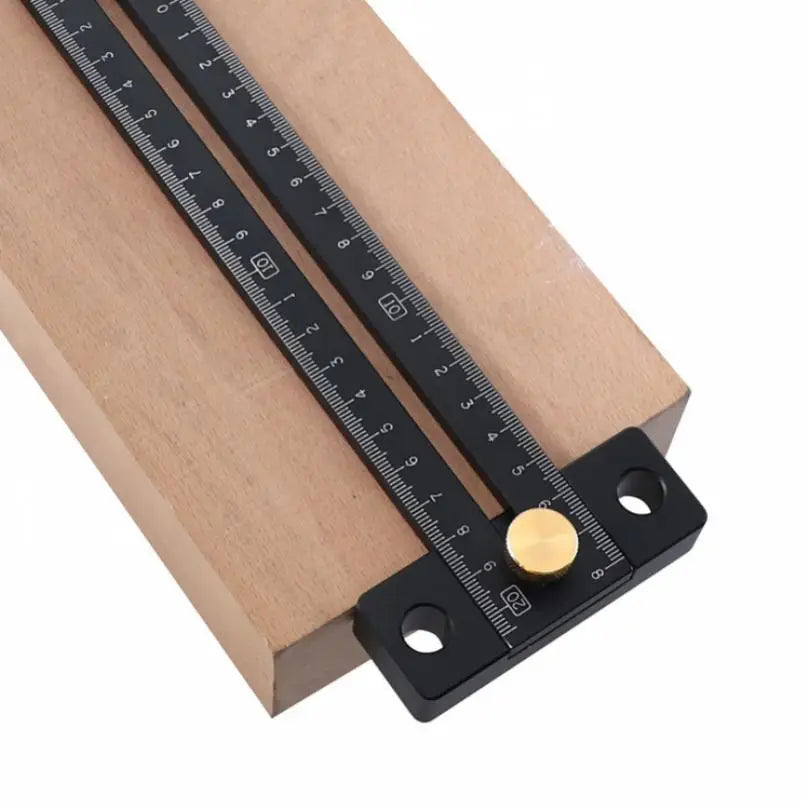 180mmT Type Track Scribe Ruler Woodworking Scribing Ruler