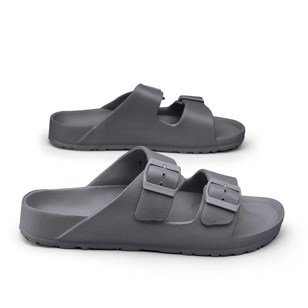 Summer Adjustable Soft Slides Slippers For Men Flat EVA Slippers