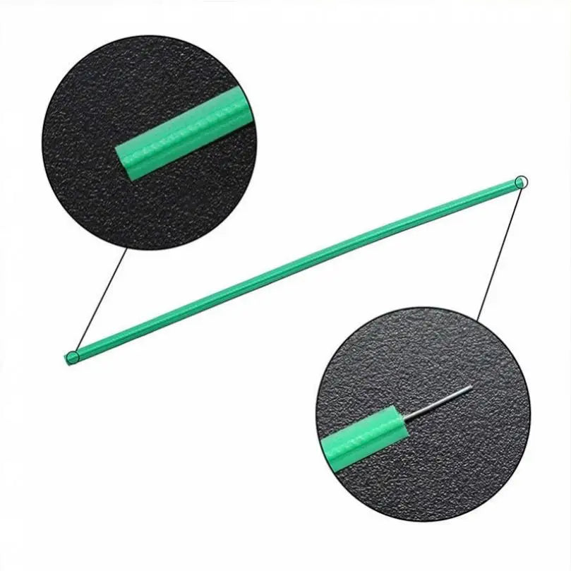 PVC Cover is Soft Plastic Wrapping 30M / 50M Green Iron Tying Wire
