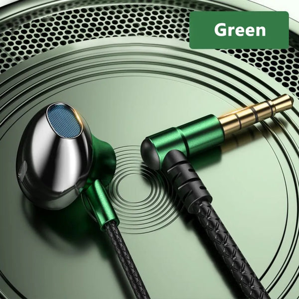 In Ear 3.5mm/Type-C 90 Degree Elbow Plug Headphones