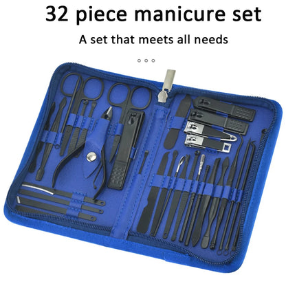 32 in 1 Manicure Pedicure Kit Manicure Set Professional Pedicure Tools Set  for Women