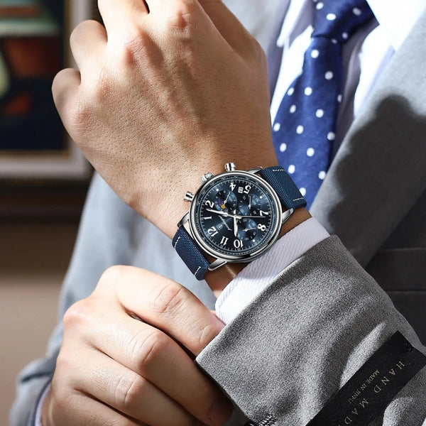 Luxury Military Sports Watch for Man Waterproof Luminous Chronograph Date Men's Watches