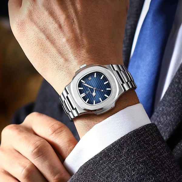 Luxury Man Wristwatch Military Square Men Watches