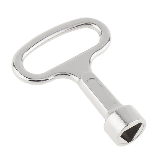 Multi-function  Zinc Alloy Plumber Key Wrench with Inside Triangle Port