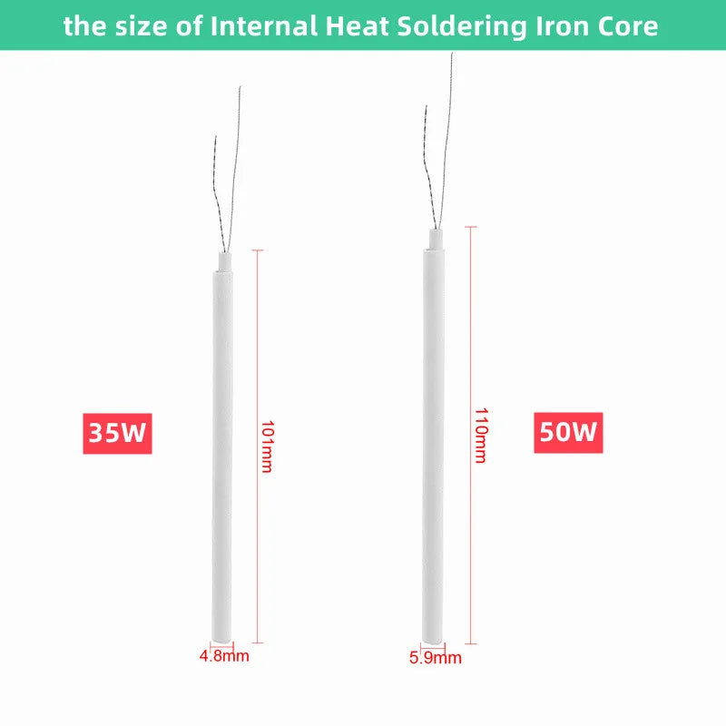 2PCS Heat Soldering Iron Core