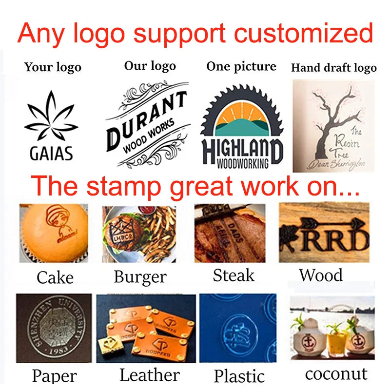 Customized LOGO or Design Branding Seal