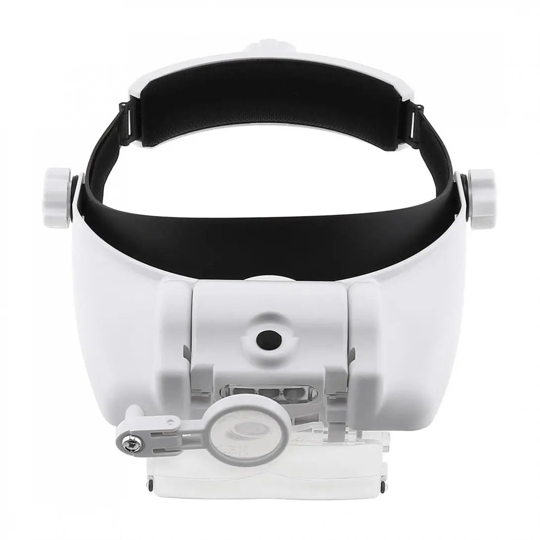 14.5X15 Amplification Ratio Adjustable Interchangeable Lens Headband Eyeglass Magnifier