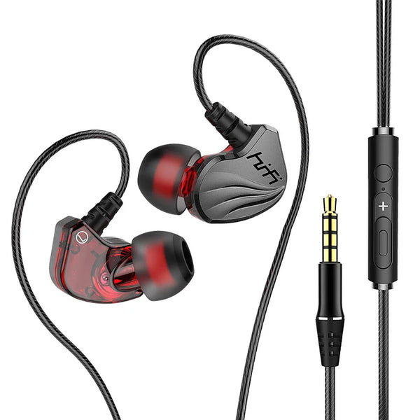 3.5mm Type C Earphone Handsfree Headphones Wired With Mic Earbuds