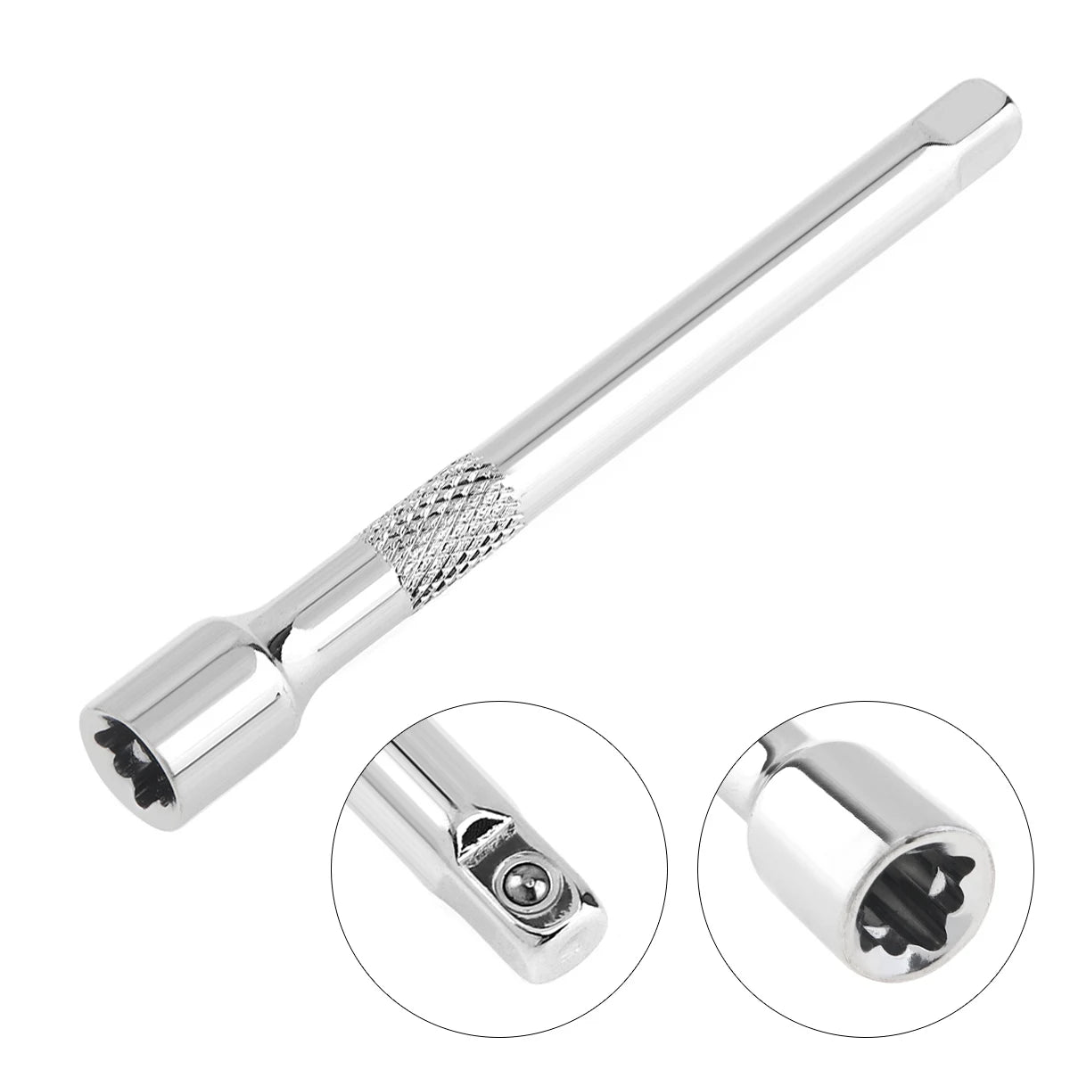 Socket Ratchet Wrench Extension Bar 1/4 Inch 51/75/102mm