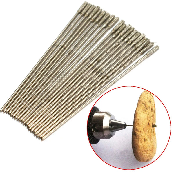 20pcs 1mm Mini Micro Drill Bits Jewelry Drilling Bit Twist Drill Bit Wooding Drillings Tools