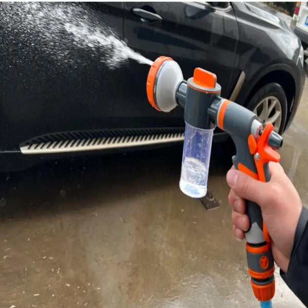 Multifunctional Portable Foam Gun, 8 Functional Adjustable Foam Water Gun