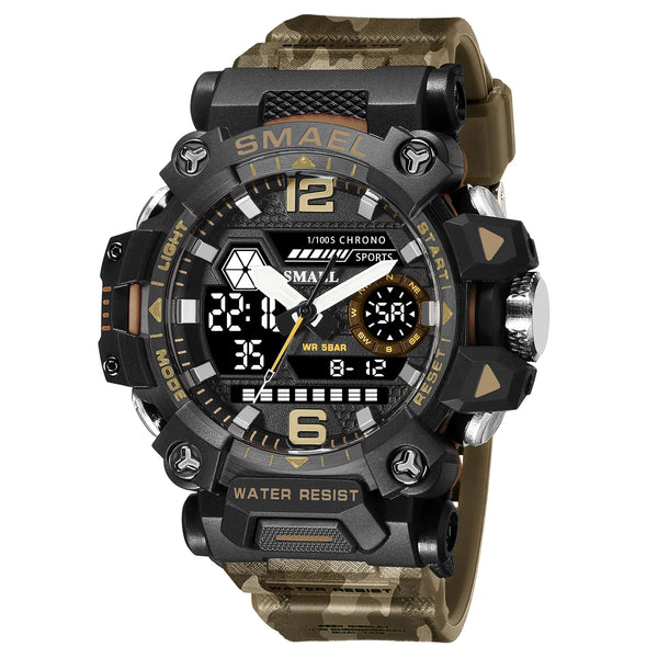 Military Watches 50m Waterproof Sports Watch Digital Army Watch