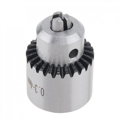 0.3-4mm JTO Drill Collet Chuck with 1/4'' Chuck Inner Hole Diameter Hexagon Keys Wrench