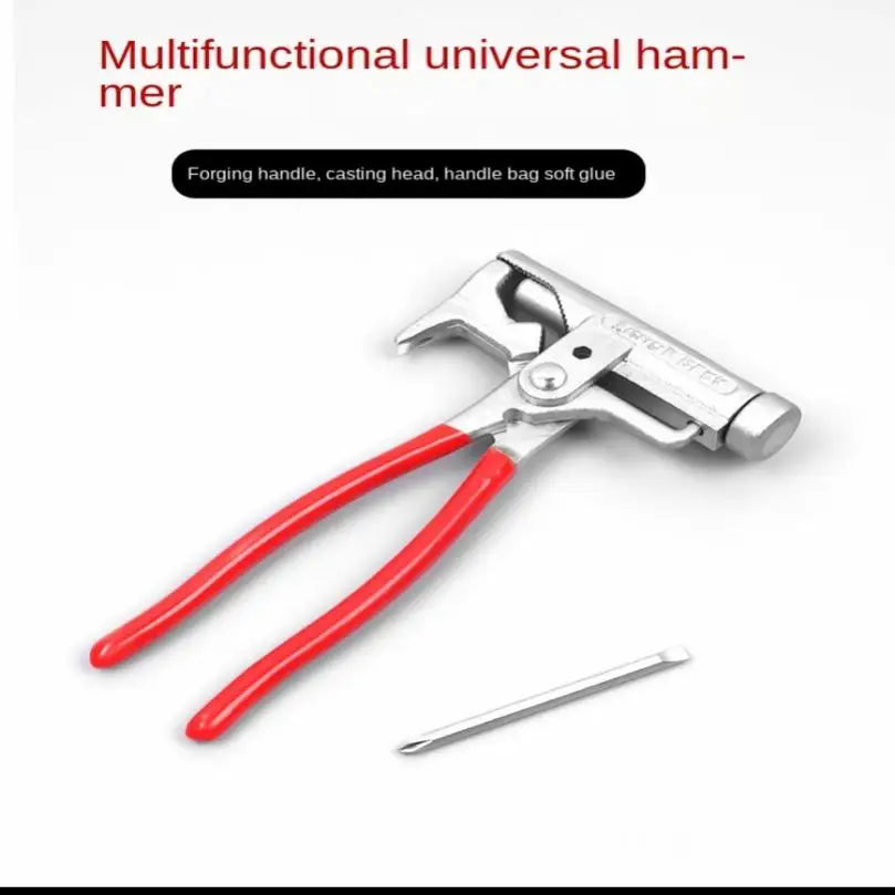 Stainless Steel Universal Hammer Screwdriver Electrical Nail Gun Pipe Pliers