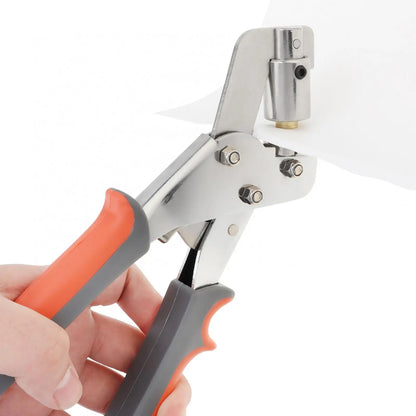 Grommet Tool Kit 3/8 inch Handheld Hole Punch Plier