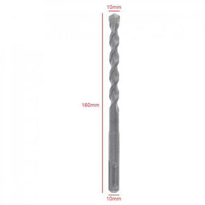 10x160mm Drill Bits Round Shank Drill Bit Set Rotary Hammer Concrete Masonary Drill Bit
