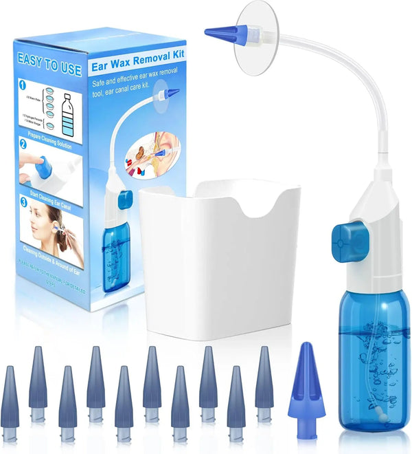 Ear Wax Removal Tool Manual Ear Irrigation Flushing Kit