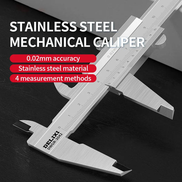 Stainless steel vernier caliper oil standard