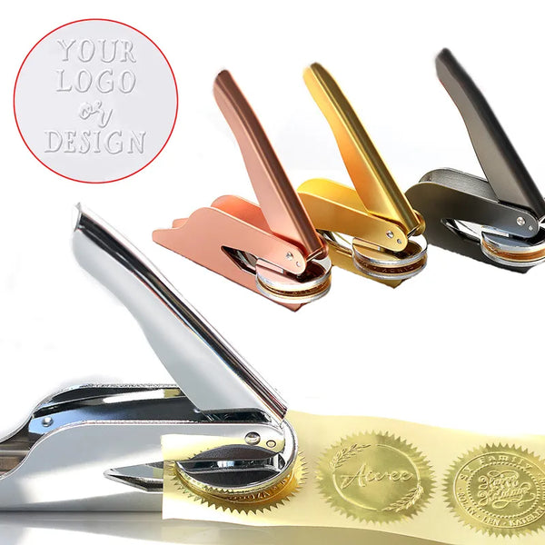Embosser Stamp Custom LOGO or Design Personalized