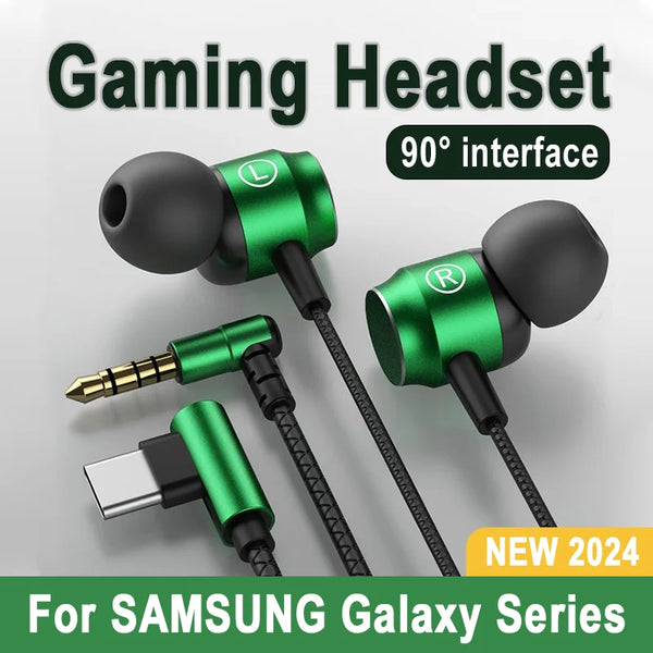 90° Jack Wired Gaming Headset