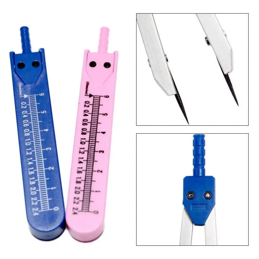 High Precision Calipers Ruler Electrocardiogram Divider Students Study Measuring Ruler Tool
