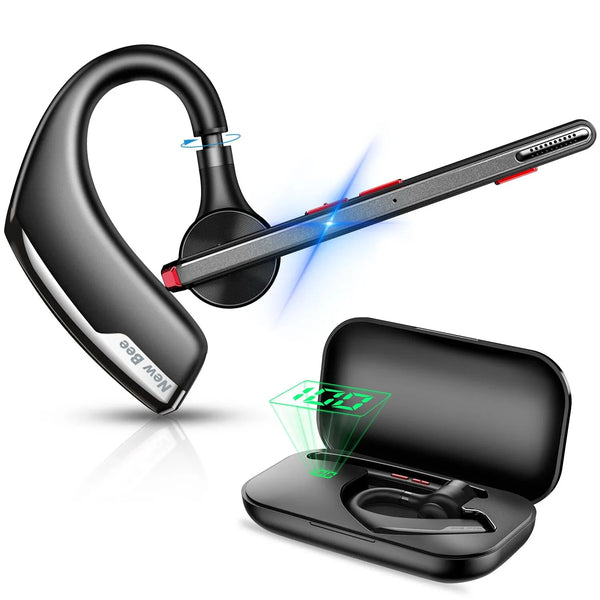 Auriculares manos libres para negocios con cancelación de ruido CVC8.0 y micrófono dual