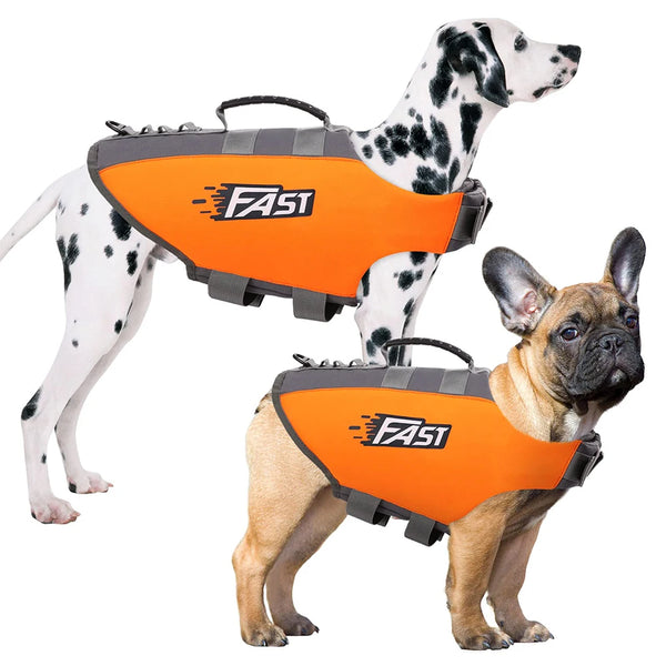 Pet Dog Life Jacket Vest Clothes Life Vest Collar Harness
