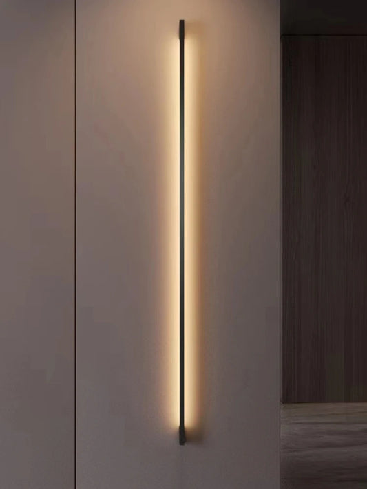 Modern LED Wall Lamps Black Gold Left Right Living Study Dining Room
