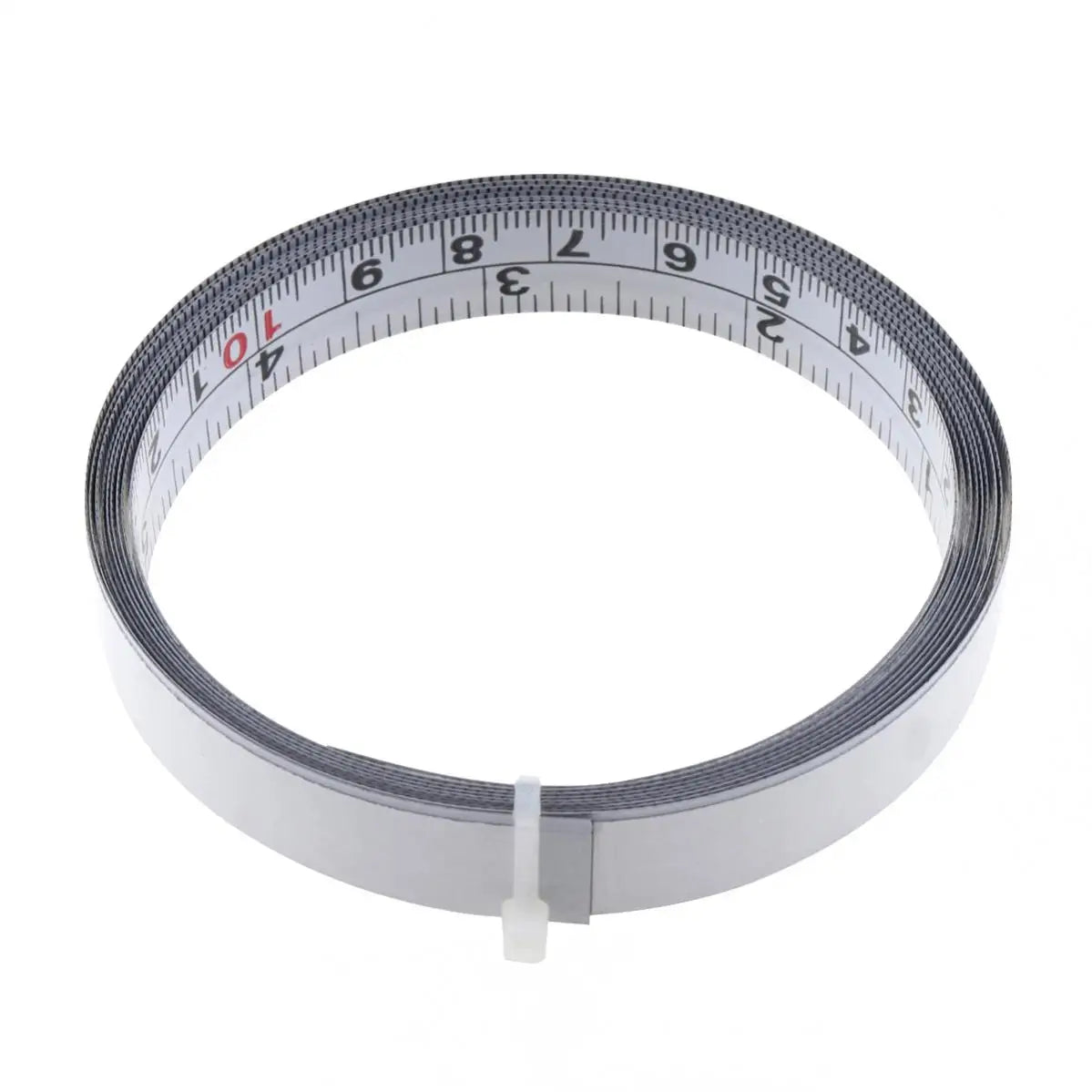 200cm Self-Adhesive Measuring Tape Steel Workbench Ruler mm/inch Left Right Reading Tool
