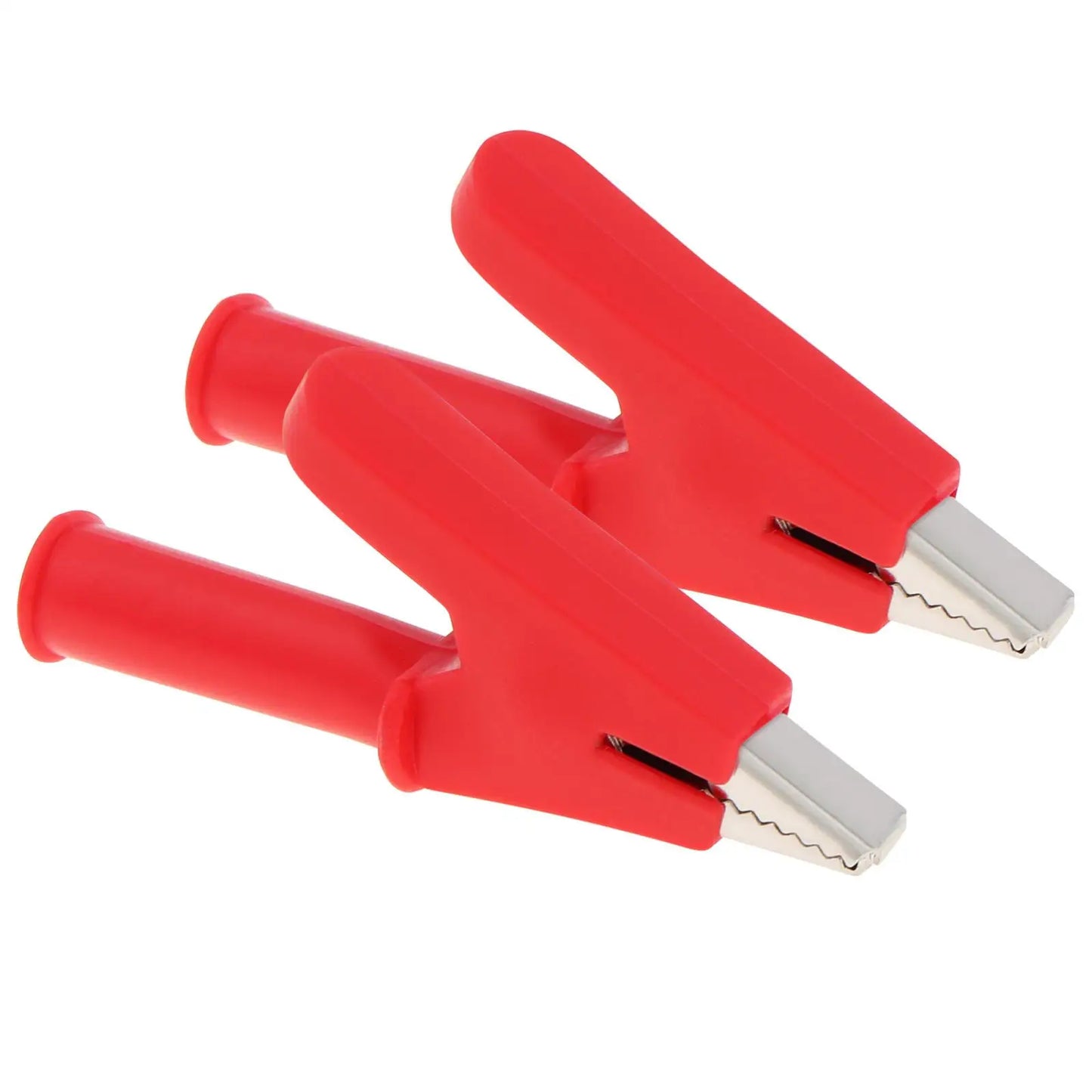 Alligator clip 10pcs Fully Insulated Crocodile Alligator Clip with Open 10mm Test Clamp Wire Clip