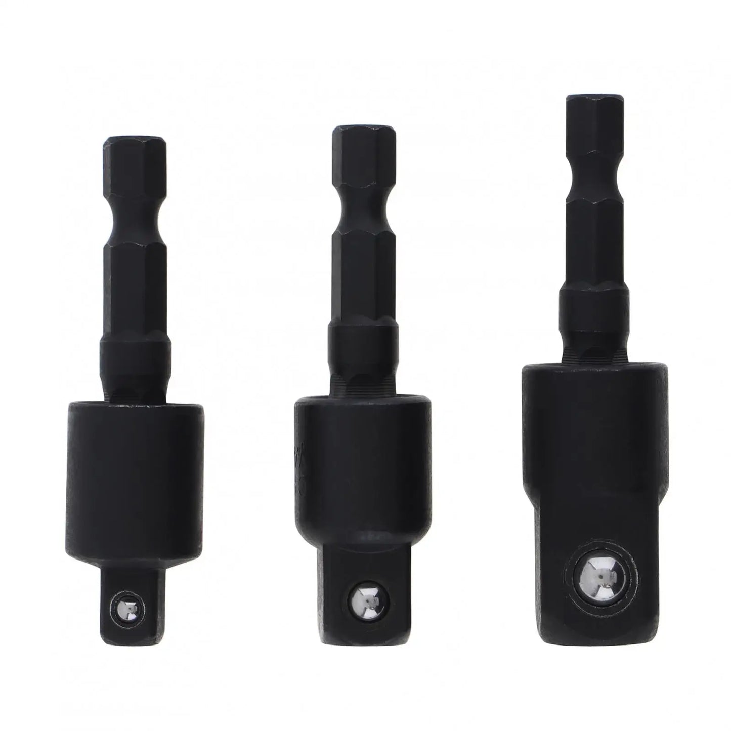 3pcs/set Power Drill Sockets Adapter Sets