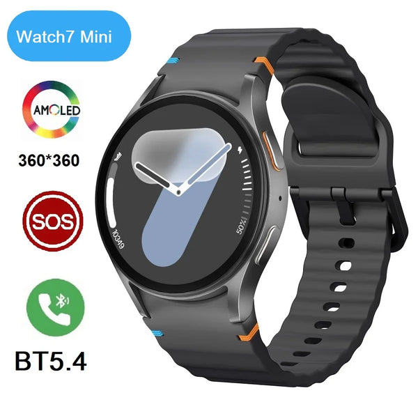 Watch 7 Mini 1.3inch AMOLED Bluetooth Call Alloy Smartwatches