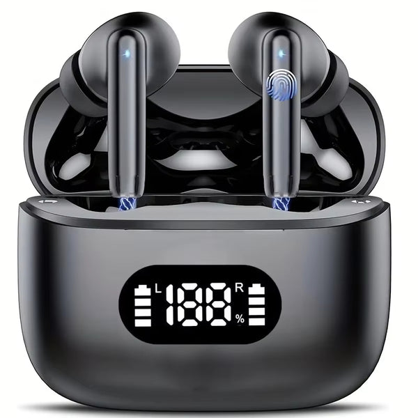 Wireless Earphone 40dB Noise Cancelling Bluetooth 5.3 Headphone
