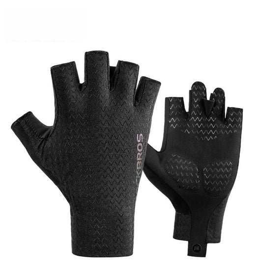 Cycling Gloves Autumn Spring MTB Bike Gloves SBR Pad Half Finger Bicycle Goves