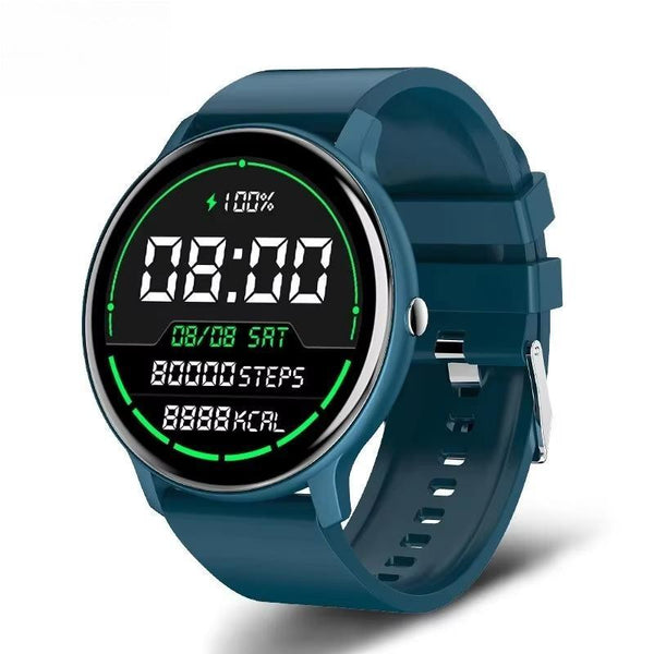 Reloj inteligente deportivo para hombre y mujer con pantalla táctil completa