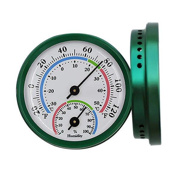 2 in 1 Temperature Hygrometer Analog Humidity Monitor Gauge