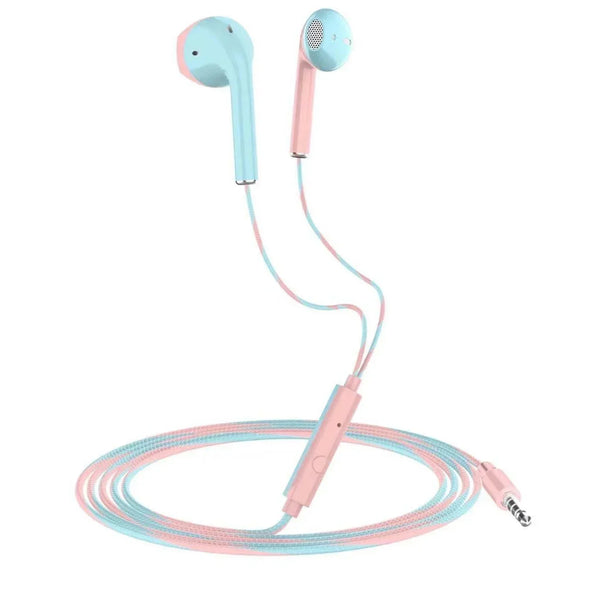 3.5mm Wired Headphones With Bass Earbuds